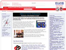 Tablet Screenshot of elvisshakespeare.com